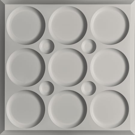 Ceilume Roman Circle 2ft x 2ft Stone Ceiling Tile V1-ROMNCR-22STO